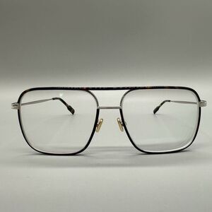 TIJN Levina Retro Eyeglasses Frames Only 56-15-145 Brown Tortoise